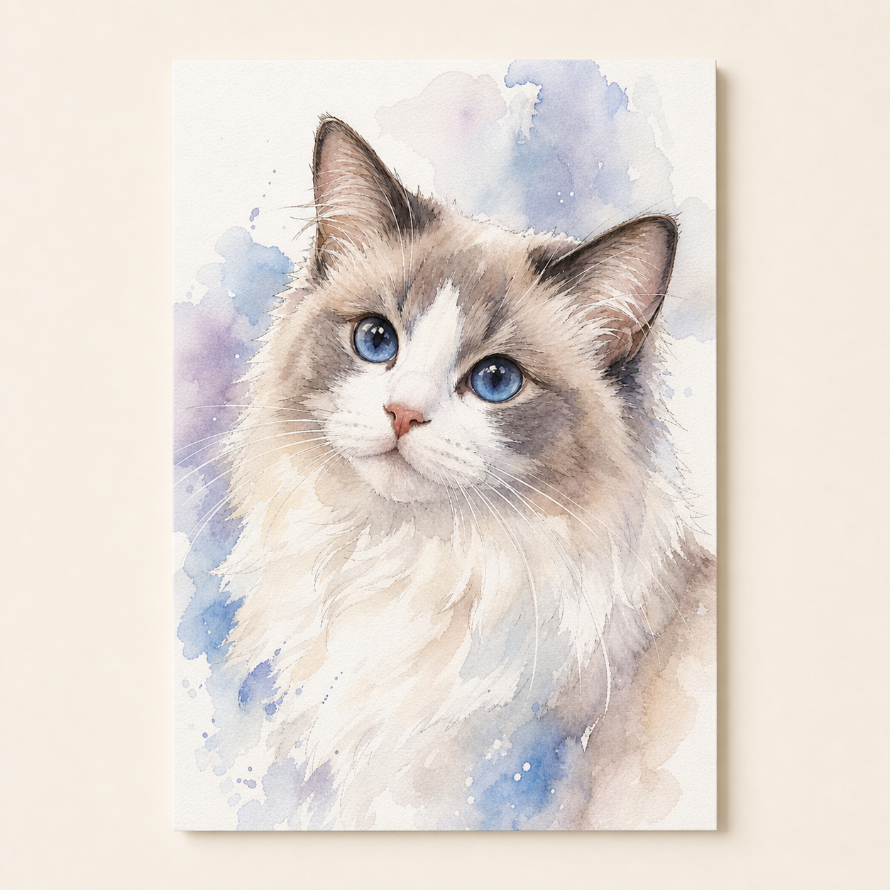 PAWSONALITY_STYLE_PRODUCT_PREVIEW_V1 | Watercolor | Matte Poster