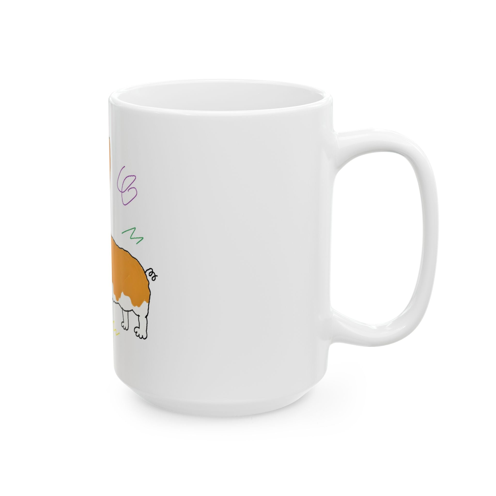 A Masterpiece. — Badly Drawn Corgi Mug