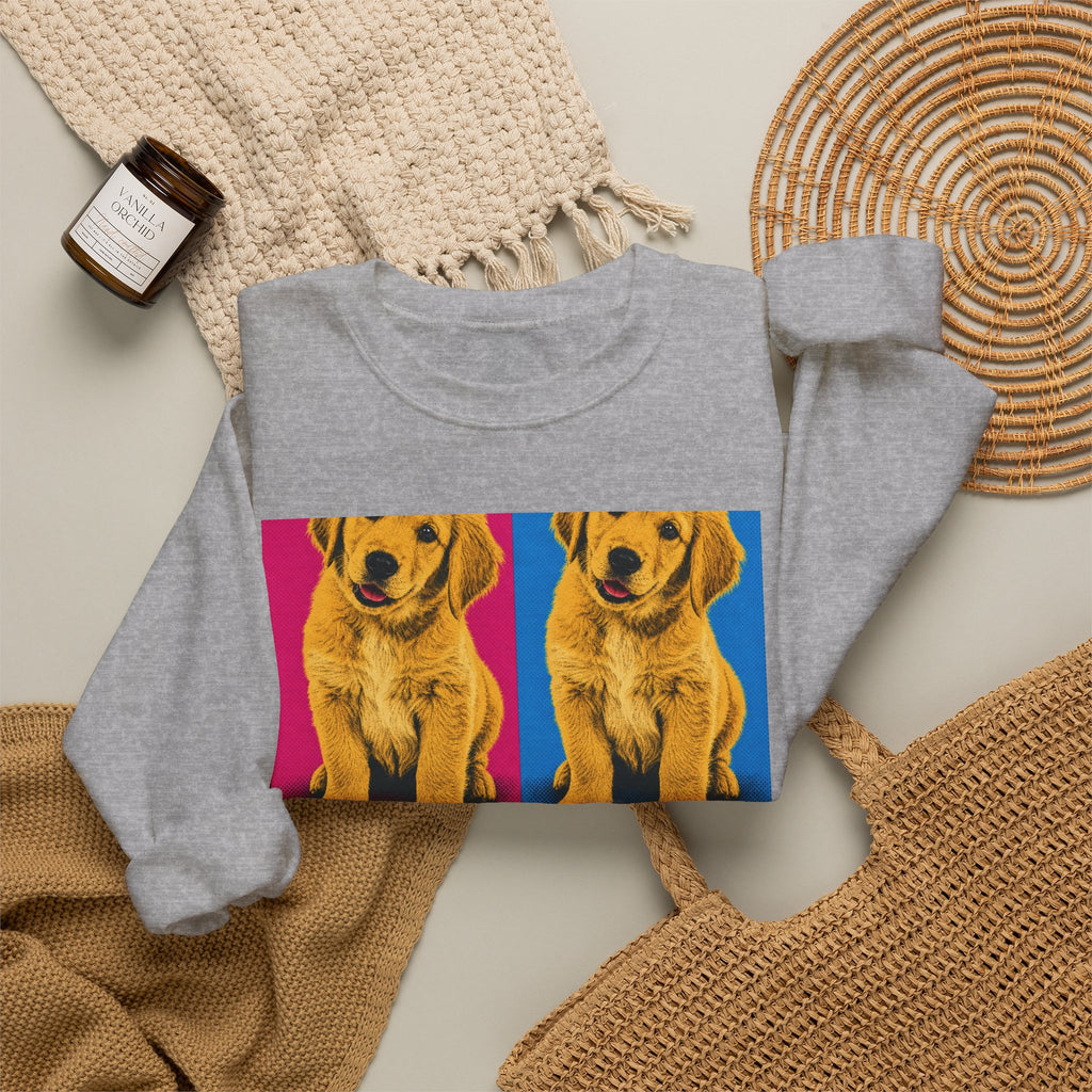 Custom Pet Portrait — Crewneck Sweatshirt