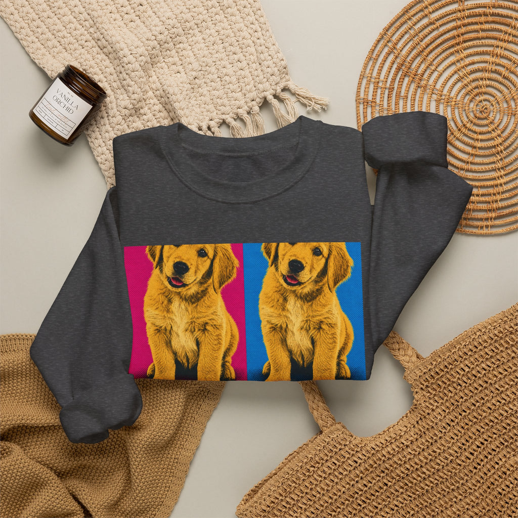 Custom Pet Portrait — Crewneck Sweatshirt