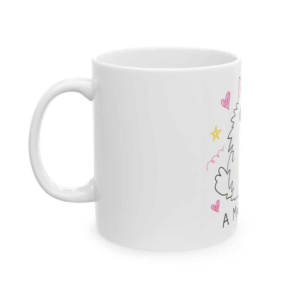 A Masterpiece. — Badly Drawn Cat Mug product mockup view 4