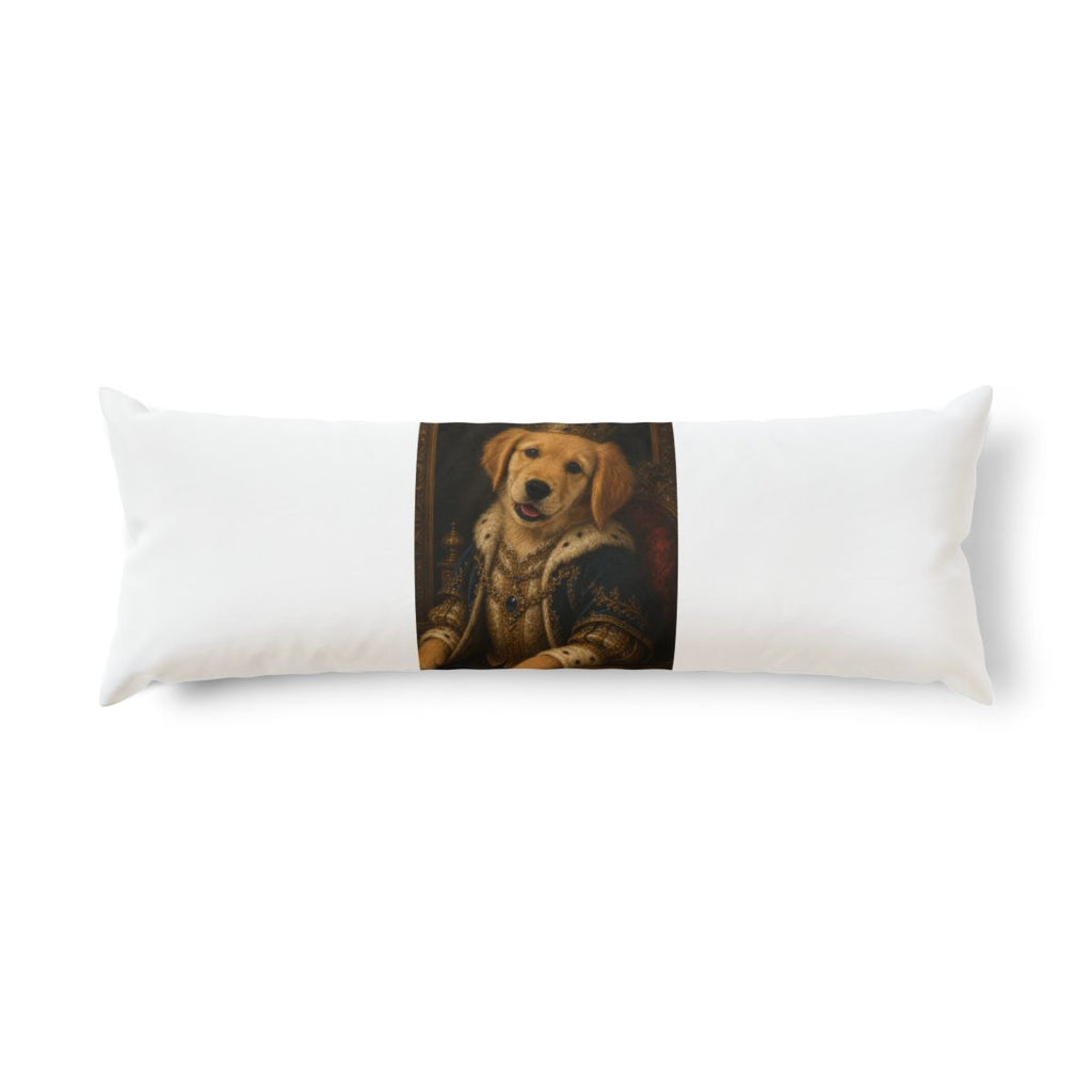 Custom pet portrait body pillow