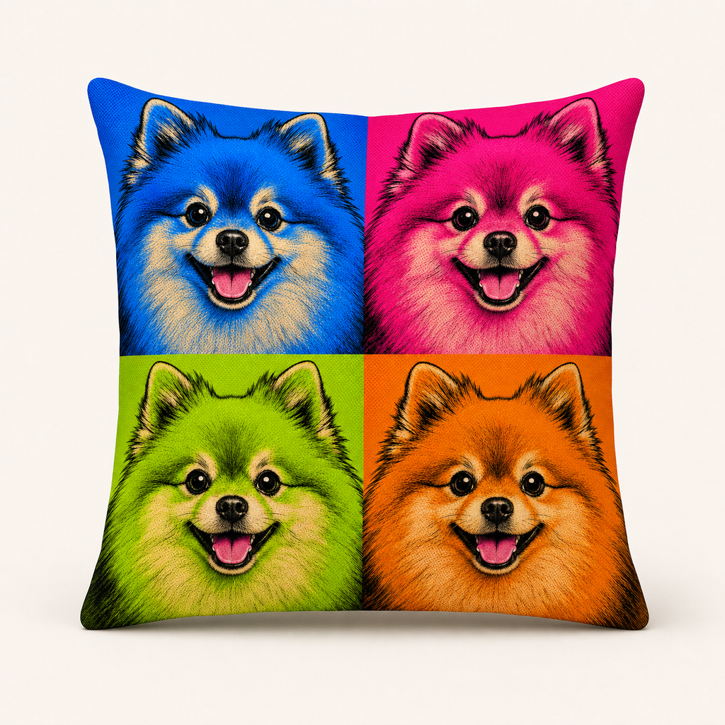 PAWSONALITY_STYLE_PRODUCT_PREVIEW_V1 | Pop Art | Throw Pillow