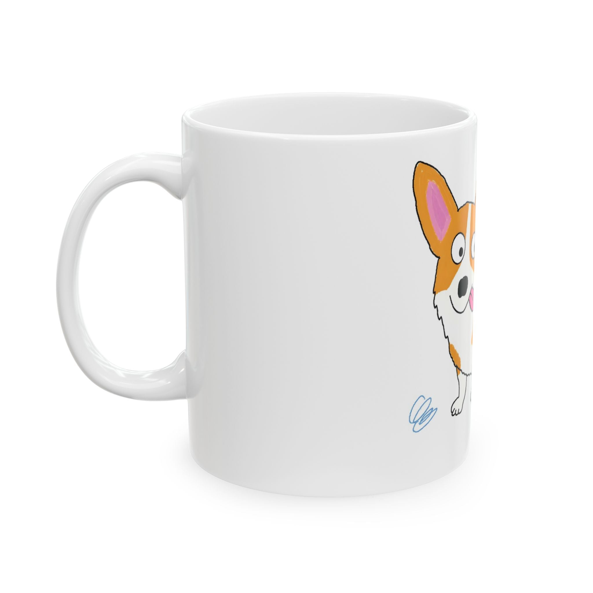 A Masterpiece. — Badly Drawn Corgi Mug