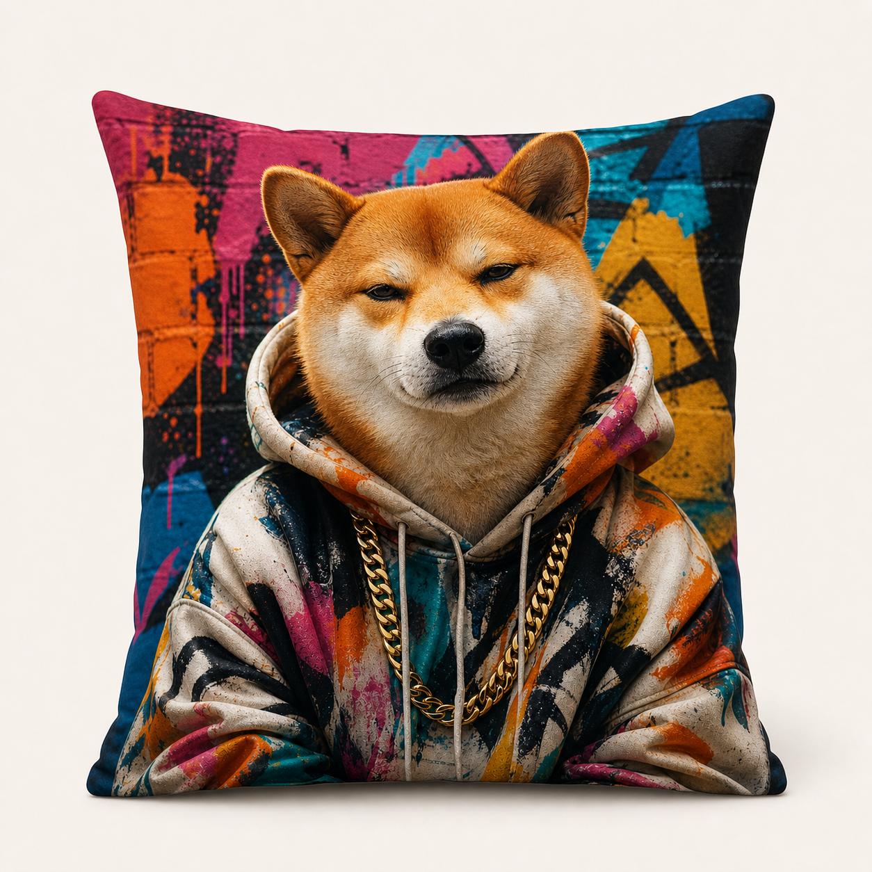 PAWSONALITY_STYLE_PRODUCT_PREVIEW_V1 | Streetwear | Throw Pillow