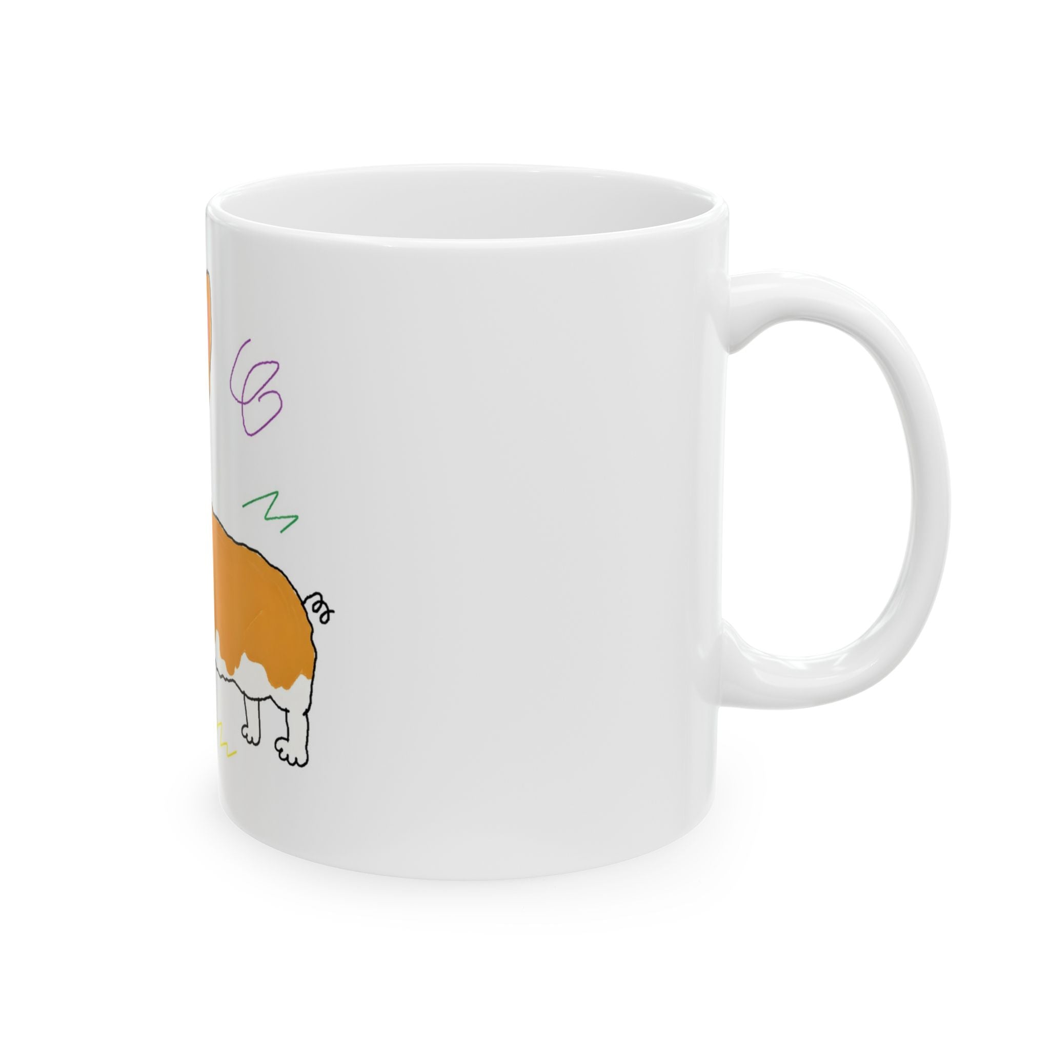 A Masterpiece. — Badly Drawn Corgi Mug