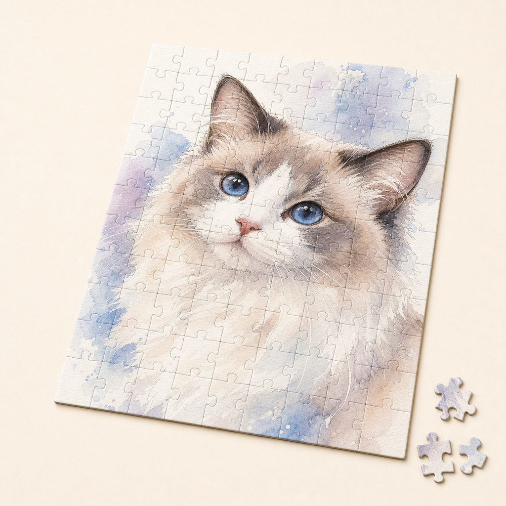 PAWSONALITY_STYLE_PRODUCT_PREVIEW_V1 | Watercolor | Jigsaw Puzzle