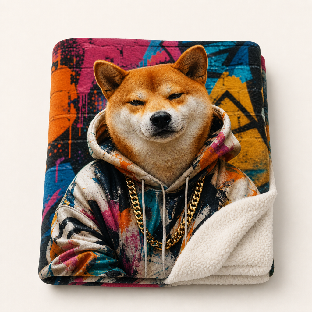 PAWSONALITY_STYLE_PRODUCT_PREVIEW_V1 | Streetwear | Sherpa Fleece Blanket