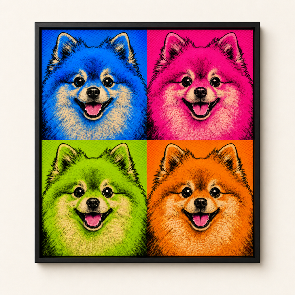 PAWSONALITY_STYLE_PRODUCT_PREVIEW_V1 | Pop Art | Framed Print