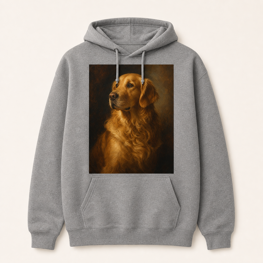 PAWSONALITY_STYLE_PRODUCT_PREVIEW_V1 | Renaissance Oil Painting | Pullover Hoodie