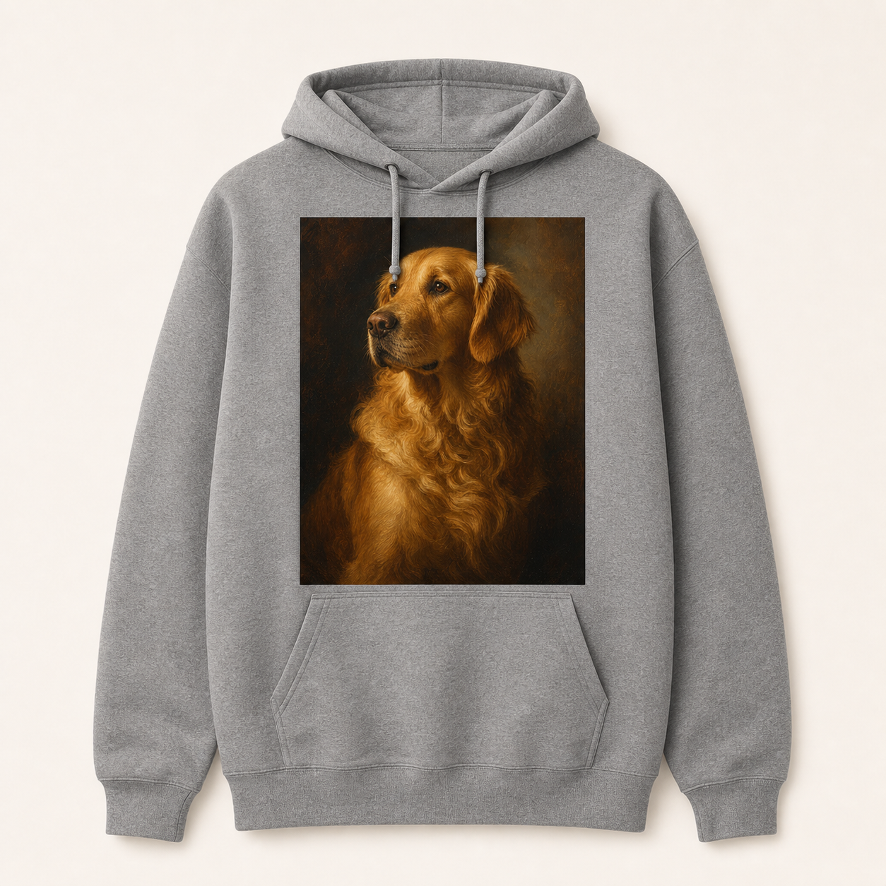 PAWSONALITY_STYLE_PRODUCT_PREVIEW_V1 | Renaissance Oil Painting | Pullover Hoodie