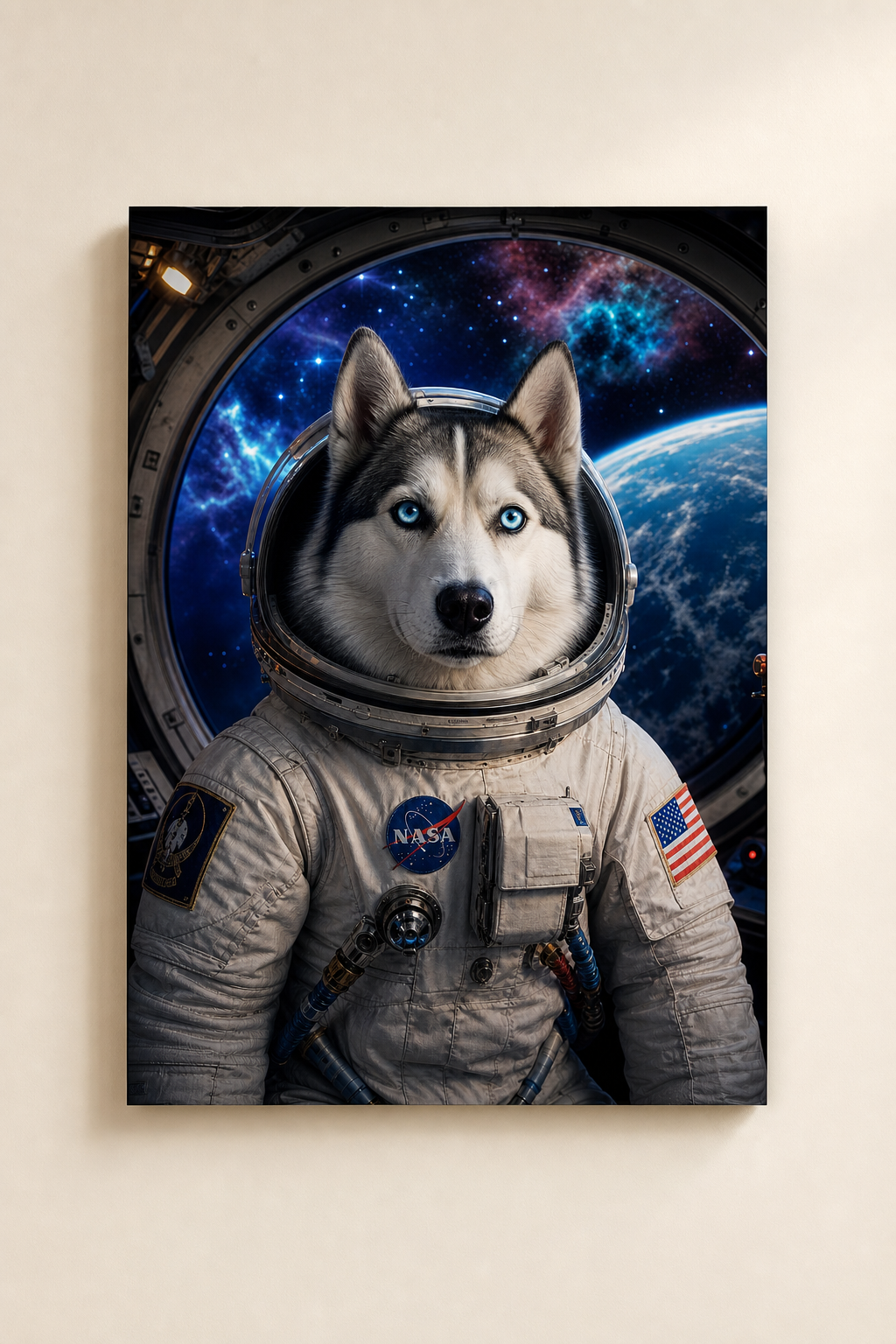 PAWSONALITY_STYLE_PRODUCT_PREVIEW_V1 | Astronaut | Matte Poster