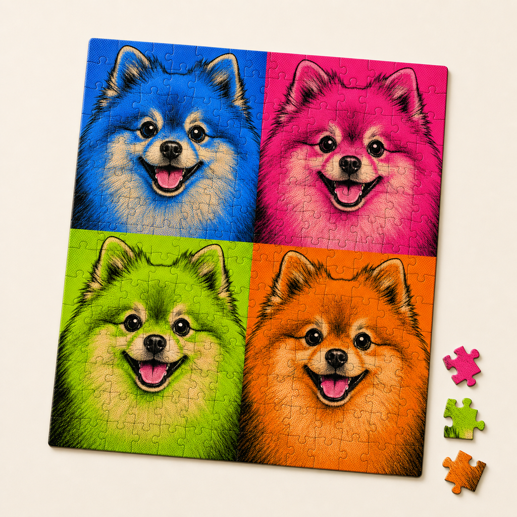 PAWSONALITY_STYLE_PRODUCT_PREVIEW_V1 | Pop Art | Jigsaw Puzzle