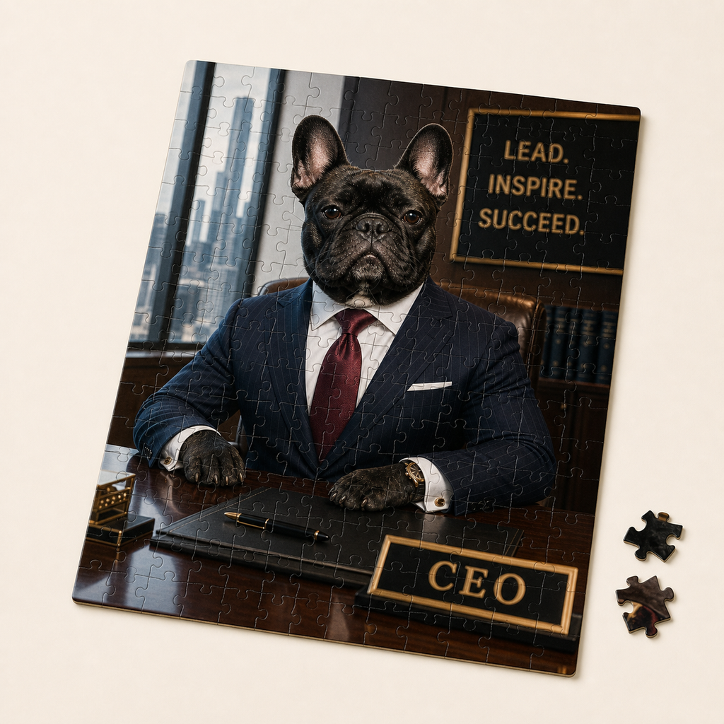 PAWSONALITY_STYLE_PRODUCT_PREVIEW_V1 | CEO Boss | Jigsaw Puzzle