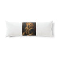 Custom pet portrait body pillow
