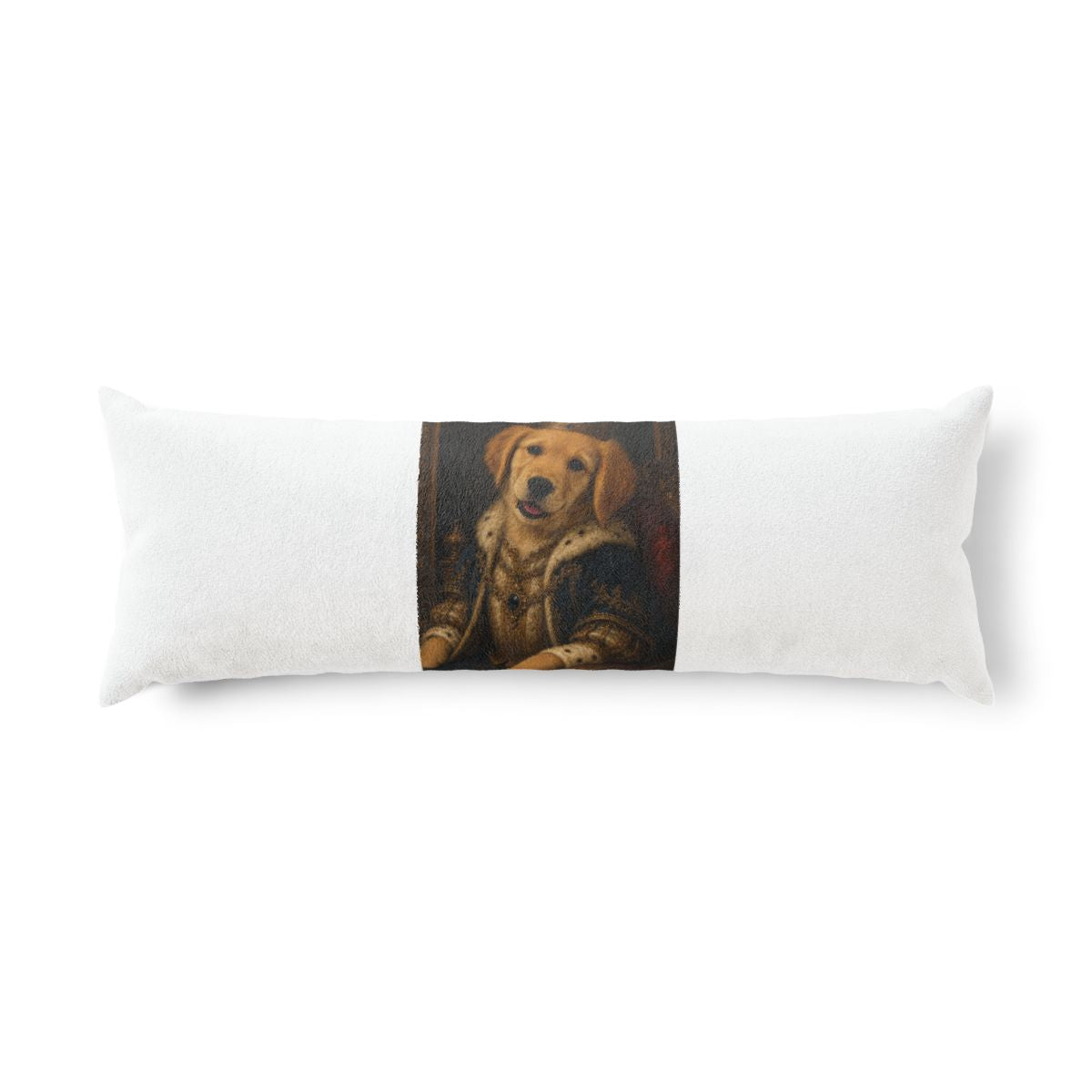 Custom pet portrait body pillow