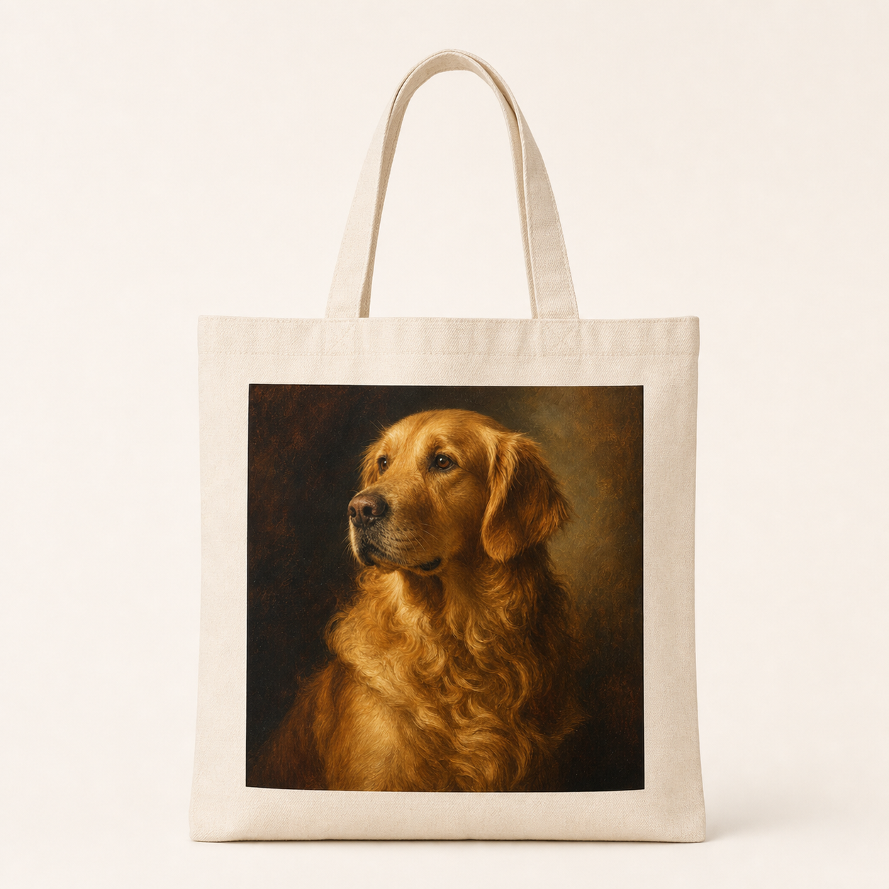 PAWSONALITY_STYLE_PRODUCT_PREVIEW_V1 | Renaissance Oil Painting | Cotton Tote Bag
