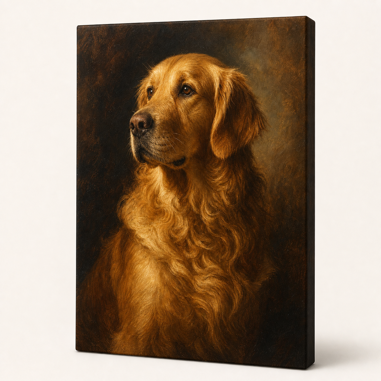 PAWSONALITY_STYLE_PRODUCT_PREVIEW_V1 | Renaissance Oil Painting | Premium Canvas Print