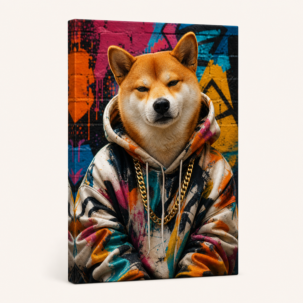 PAWSONALITY_STYLE_PRODUCT_PREVIEW_V1 | Streetwear | Premium Canvas Print
