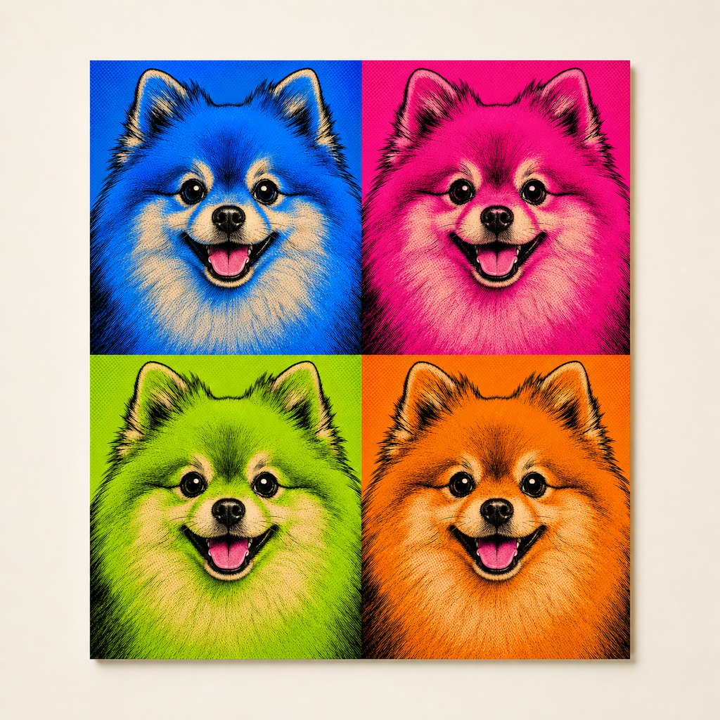 PAWSONALITY_STYLE_PRODUCT_PREVIEW_V1 | Pop Art | Matte Poster