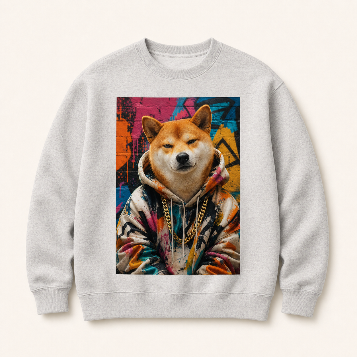 PAWSONALITY_STYLE_PRODUCT_PREVIEW_V1 | Streetwear | Crewneck Sweatshirt