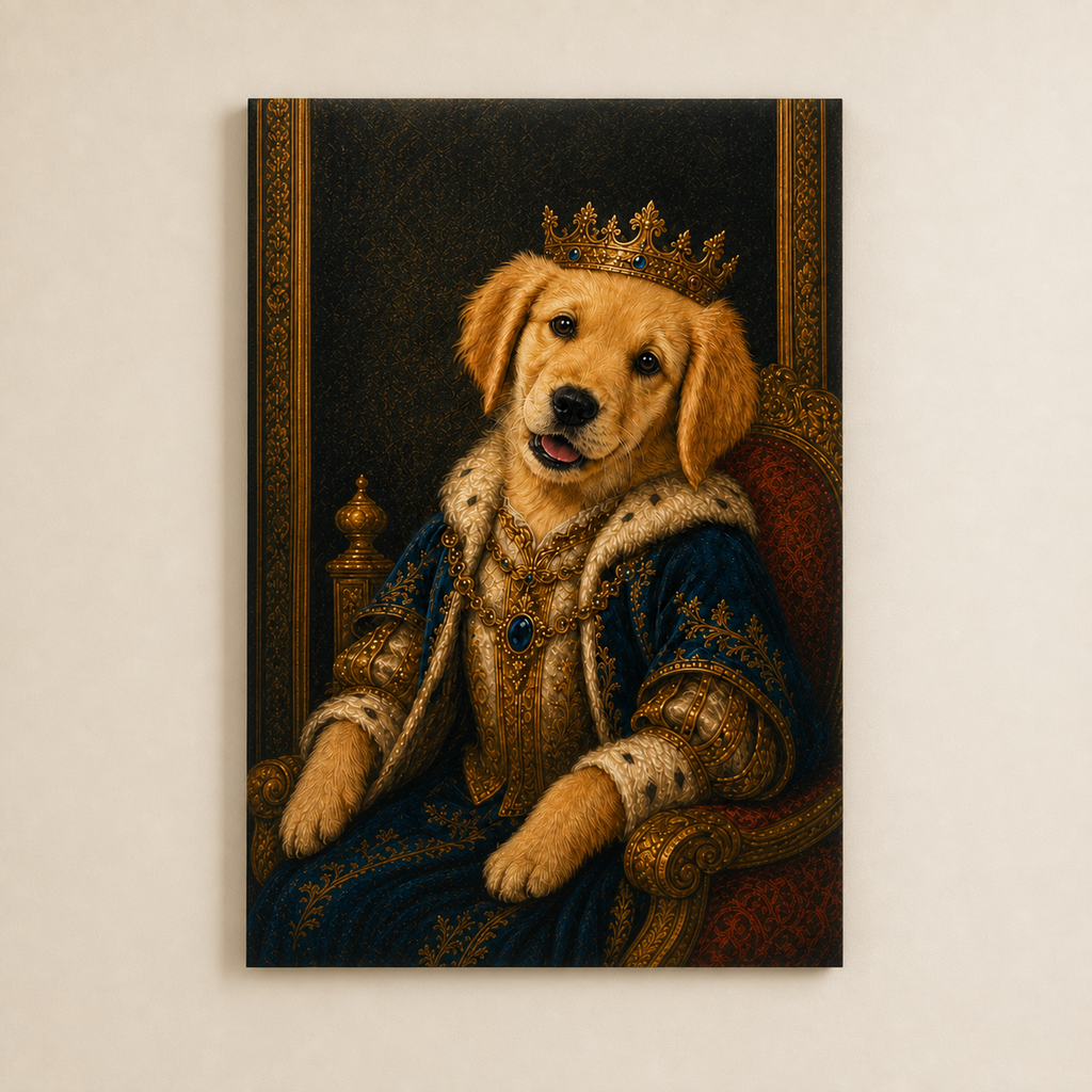 PAWSONALITY_ROYAL_MOCKUP_V1 Royal Regal Portrait style product preview